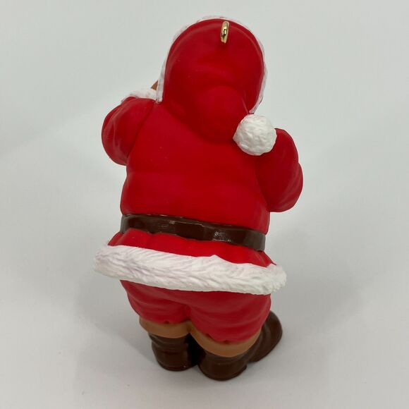 VTG '98 Membership Hallmark Keepsake Ornament "New Christmas Friend" Santa & Dog - Picture 5 of 9